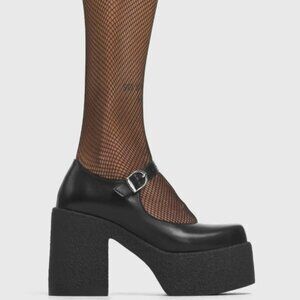 LA Moda Platform Mary Jane Shoes - 37 - Brand New